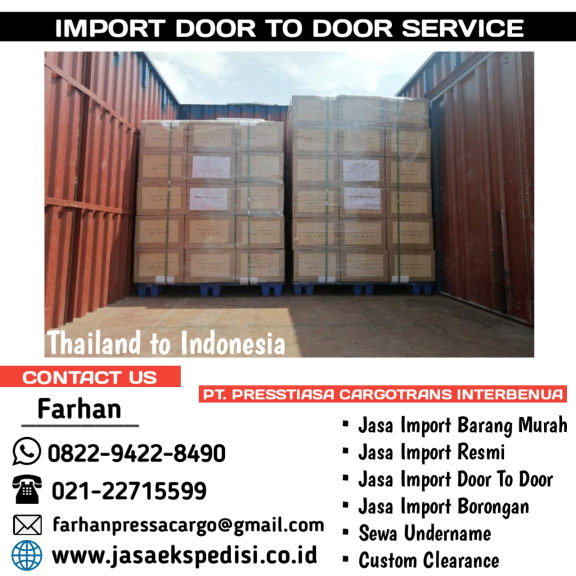Jasa Import Borongan Door To Door Murah Turki Jakarta