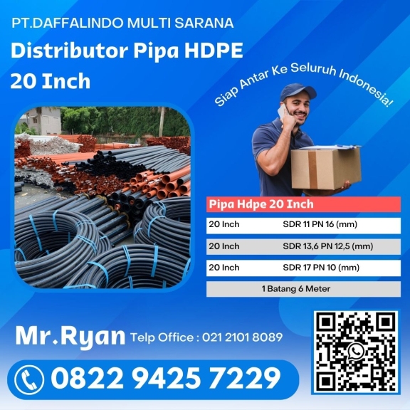 Pipa Hdpe 5 Inch SDR 17 PN 10 - Supplier Pipa Hdpe Jakarta