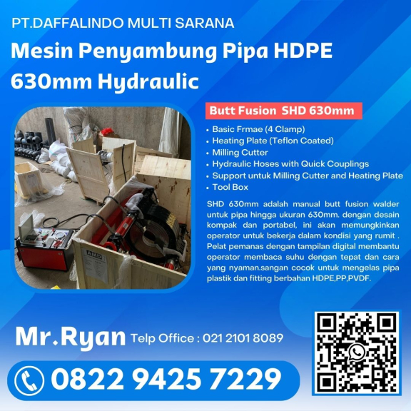 Alat Las Hdpe - Mesin Penyambung Pipa Hdpe