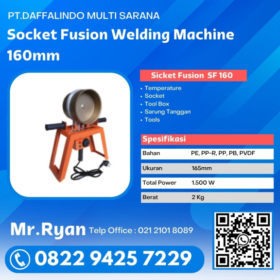 Mesin Las Pipa Hdpe - Socket Fusion 63/20