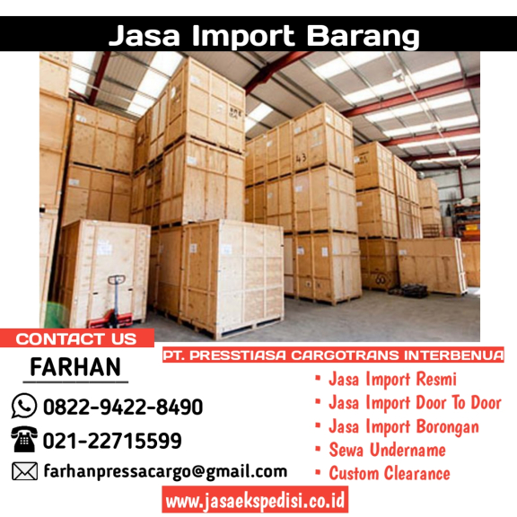 Jasa Cargo Door To Door - PRESSA CARGO