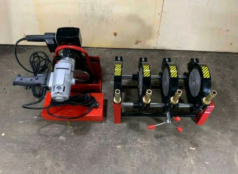 Mesin Penyambung Pipa HDPE SHDS 200mm Manual 4 Clamp