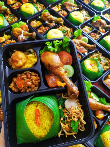 Nasi Kuning Bento